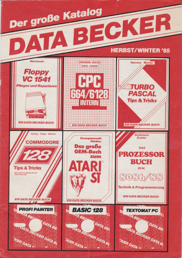 DATA BECKER - Katalog Herbst-Winter 1985