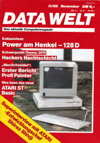 DATA WELT - 1985 November