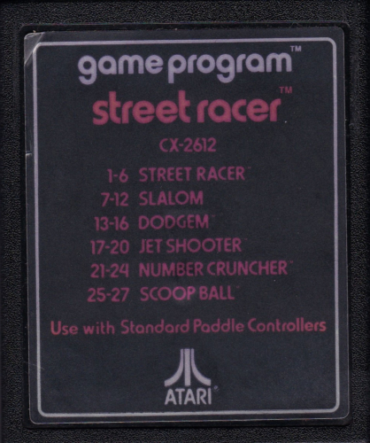 Atari CX-2612 Street Racer