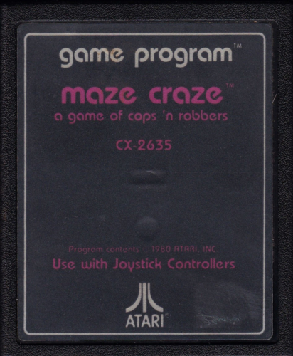 Atari CX-2635 Maze Craze