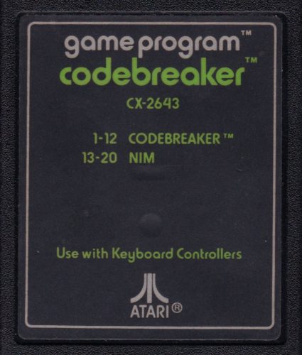 Atari CX-2643 Codebreaker