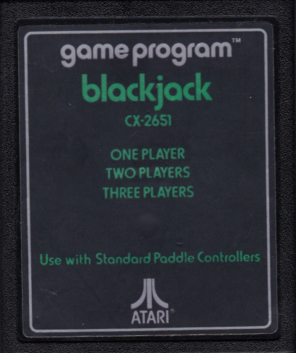 Atari CX-2651 Blackjack