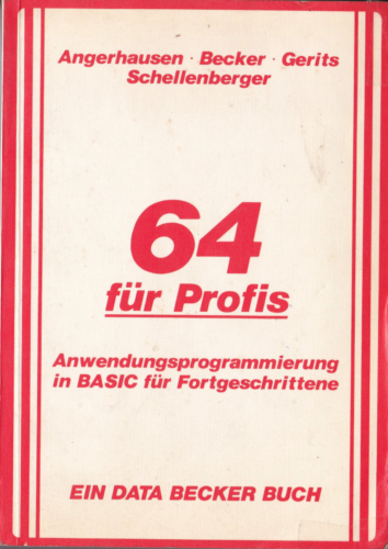 DATA BECKER - 64 für Profis